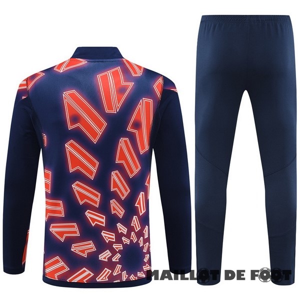Foot Maillot Pas Cher Conjunto Completo Sudadera Entrainement Enfant Juventus 2023 2024 Rose Bleu Marine