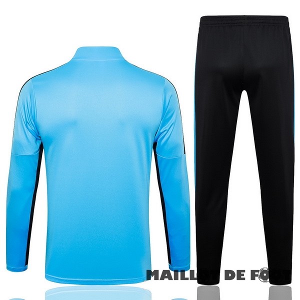 Foot Maillot Pas Cher Conjunto Completo Sudadera Entrainement Paris Saint Germain 2023 2024 Bleu II Noir