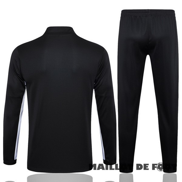 Foot Maillot Pas Cher Conjunto Completo Sudadera Entrainement Paris Saint Germain 2023 2024 Noir Blanc