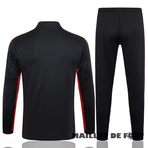 Foot Maillot Pas Cher Conjunto Completo Sudadera Entrainement Paris Saint Germain 2023 2024 Rouge II Noir