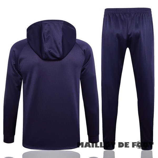 Foot Maillot Pas Cher Conjunto Completo Veste Con Capucha Paris Saint Germain 2023 2024 Purpura