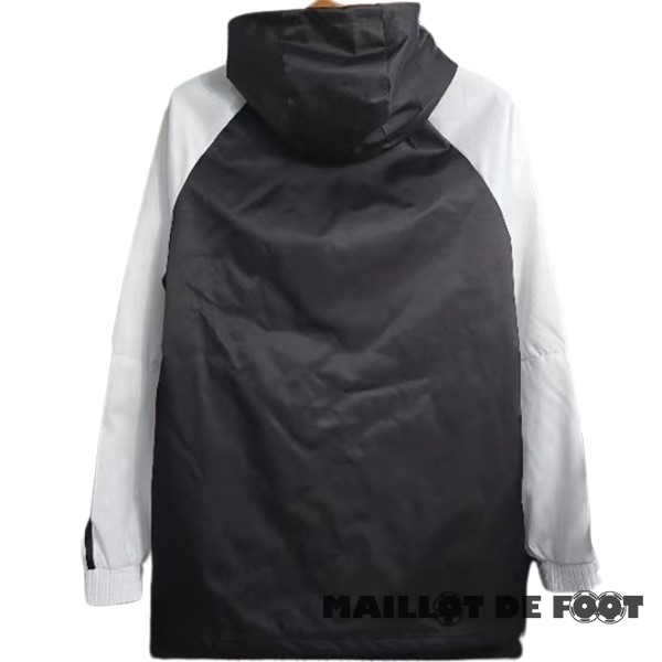Foot Maillot Pas Cher Coupe Vent Argentine 2023 Noir II Blanc
