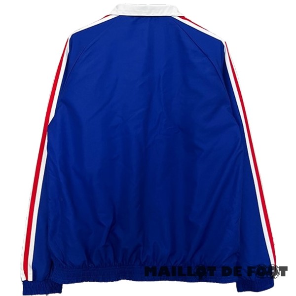 Foot Maillot Pas Cher Coupe Vent France 2024 Bleu Blanc