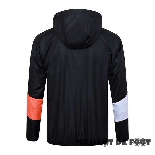 Foot Maillot Pas Cher Coupe Vent Marsella 2023 2024 Noir Rouge