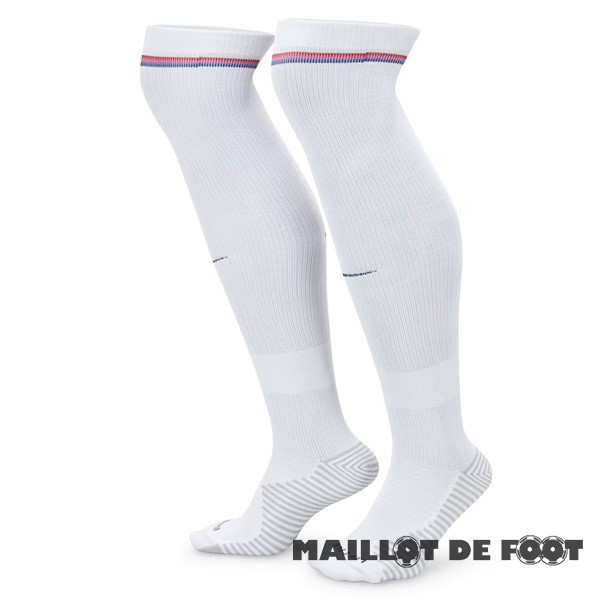 Foot Maillot Pas Cher Domicile Chaussette Enfant Angleterre 2024 Blanc