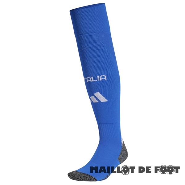 Foot Maillot Pas Cher Domicile Chaussette Enfant Italie 2024 Bleu