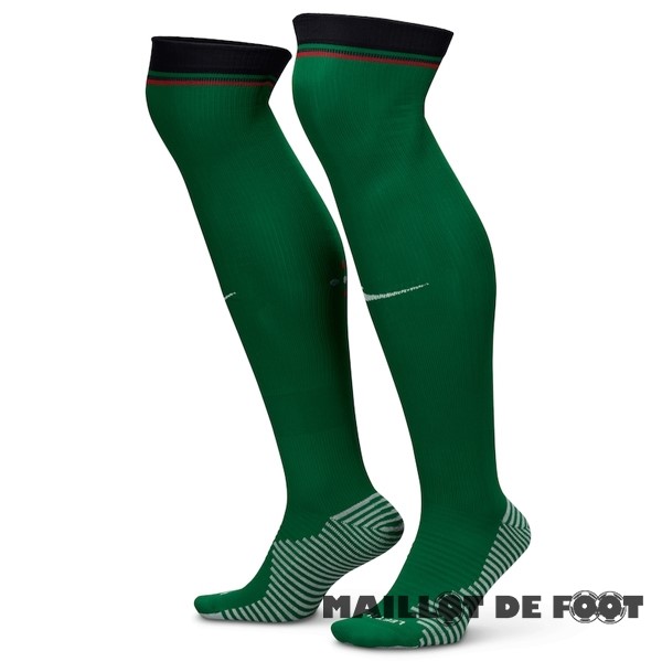 Foot Maillot Pas Cher Domicile Chaussette Enfant Portugal 2024 Vert