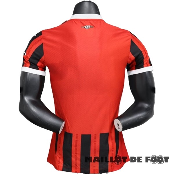 Foot Maillot Pas Cher Domicile Concept Joueurs Maillot AC Milan 2024 2025 Rouge Noir