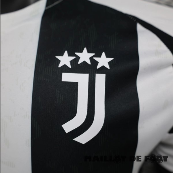 Foot Maillot Pas Cher Domicile Concept Joueurs Maillot Juventus 2024 2025 Blanc Noir