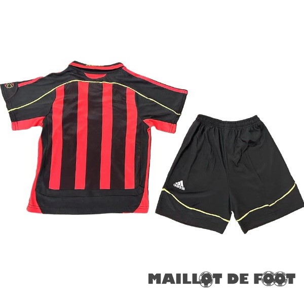 Foot Maillot Pas Cher Domicile Conjunto De Enfant AC Milan Retro 2006 2007 Rouge