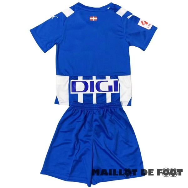 Foot Maillot Pas Cher Domicile Conjunto De Enfant Alavés 2023 2024 Bleu