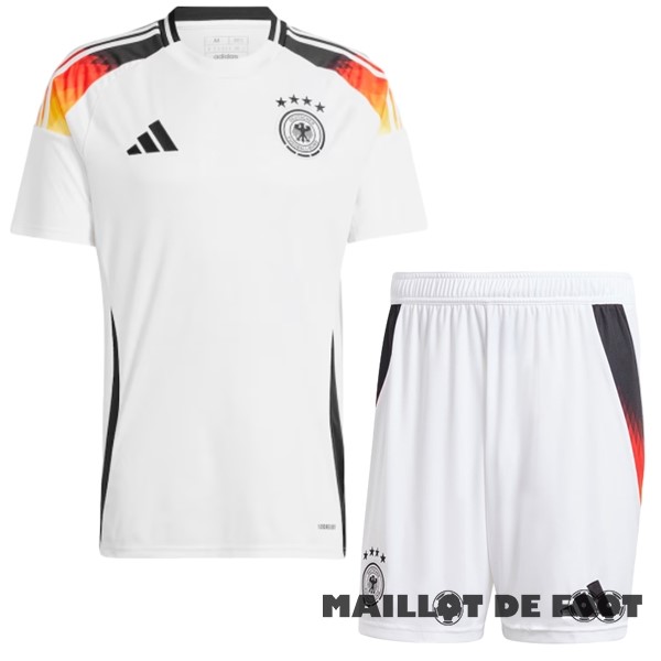 Foot Maillot Pas Cher Domicile Conjunto De Enfant Allemagne 2024 Blanc