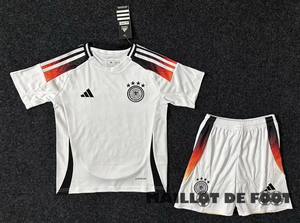 Foot Maillot Pas Cher Domicile Conjunto De Enfant Allemagne 2024 Blanc