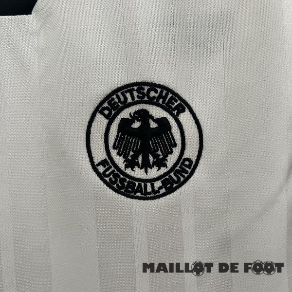 Foot Maillot Pas Cher Domicile Conjunto De Enfant Allemagne Retro 1992 Blanc