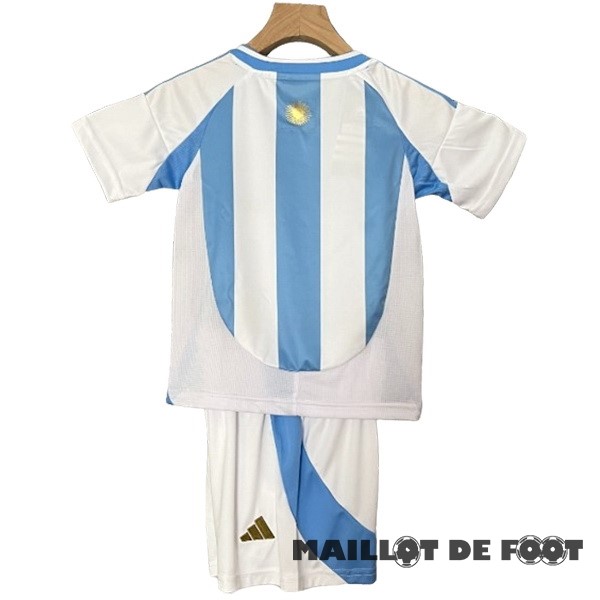 Foot Maillot Pas Cher Domicile Conjunto De Enfant Argentine 2024 Bleu Blanc
