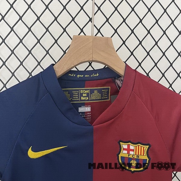 Foot Maillot Pas Cher Domicile Conjunto De Enfant Barcelona Retro 2008 2009 Rouge Bleu