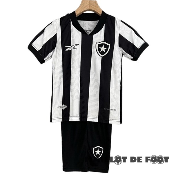 Foot Maillot Pas Cher Domicile Conjunto De Enfant Botafogo 2023 2024 Noir Blanc