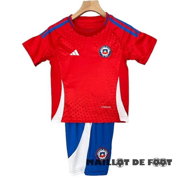 Foot Maillot Pas Cher Domicile Conjunto De Enfant Chili 2024 Rouge
