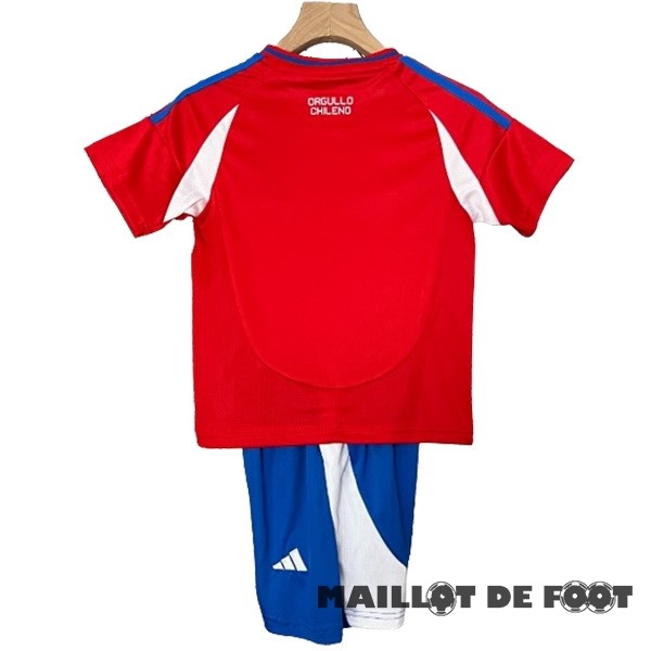 Foot Maillot Pas Cher Domicile Conjunto De Enfant Chili 2024 Rouge