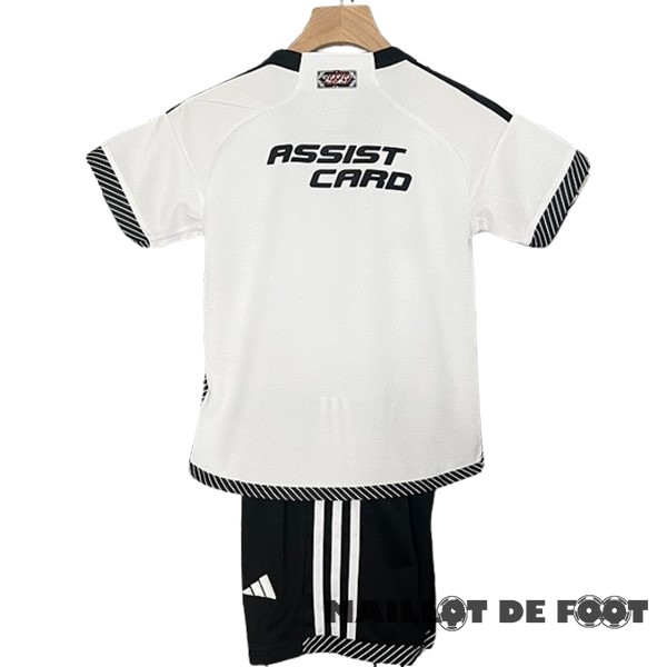 Foot Maillot Pas Cher Domicile Conjunto De Enfant Colo Colo 2024 2025 Blanc