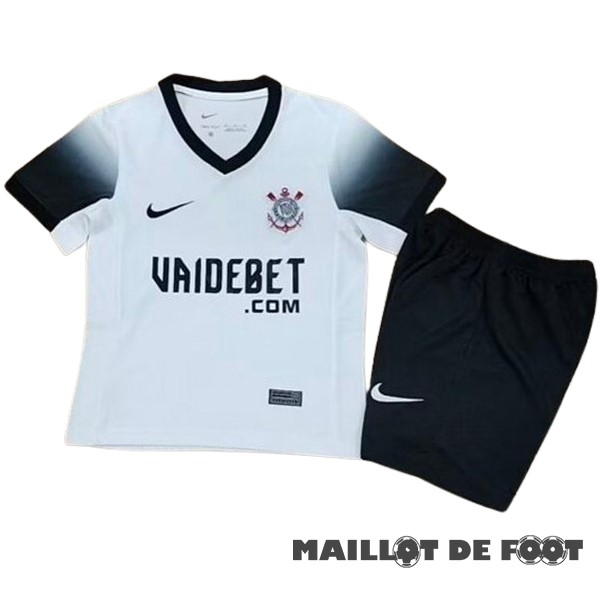 Foot Maillot Pas Cher Domicile Conjunto De Enfant Corinthians Paulista 2024 2025 Blanc