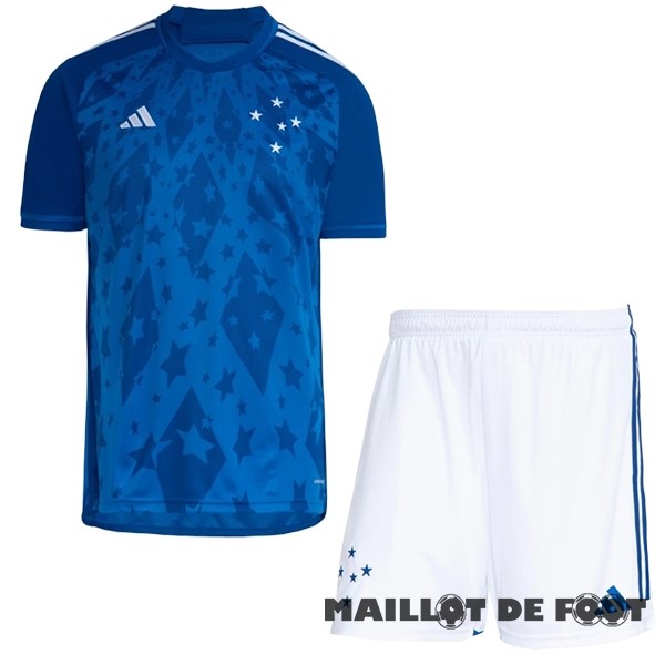 Foot Maillot Pas Cher Domicile Conjunto De Enfant Cruzeiro 2024 2025 Bleu