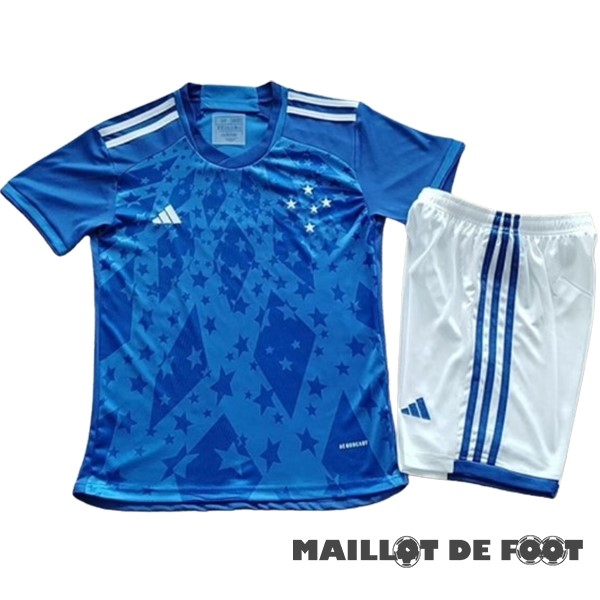 Foot Maillot Pas Cher Domicile Conjunto De Enfant Cruzeiro 2024 2025 Bleu