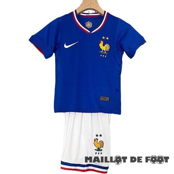 Foot Maillot Pas Cher Domicile Conjunto De Enfant France 2024 Bleu