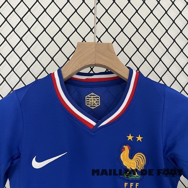 Foot Maillot Pas Cher Domicile Conjunto De Enfant France 2024 Bleu