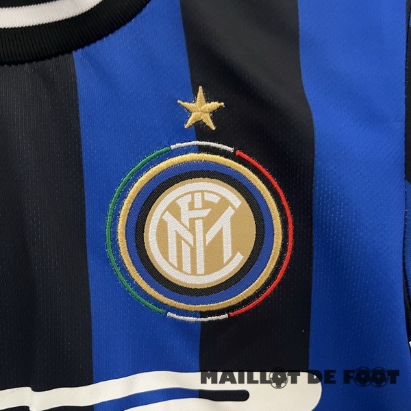 Foot Maillot Pas Cher Domicile Conjunto De Enfant Inter Milán Retro 2009 2010 Bleu
