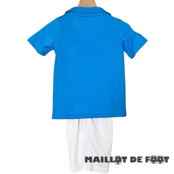 Foot Maillot Pas Cher Domicile Conjunto De Enfant Napoli Retro 1987 1988 Bleu