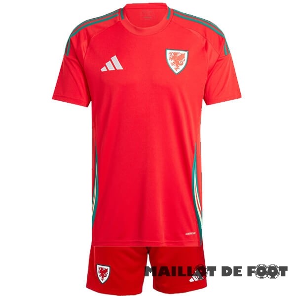 Foot Maillot Pas Cher Domicile Conjunto De Enfant Pays de Galles 2024 Rouge
