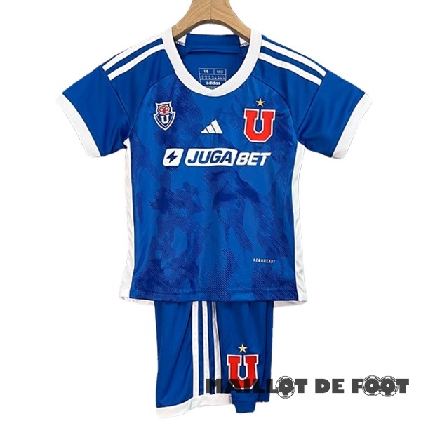 Foot Maillot Pas Cher Domicile Conjunto De Enfant Universidad De Chili 2024 2025 Bleu
