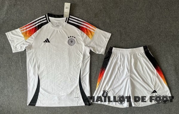 Foot Maillot Pas Cher Domicile Conjunto De Homme Allemagne 2024 Blanc