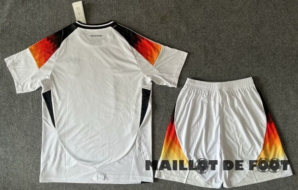 Foot Maillot Pas Cher Domicile Conjunto De Homme Allemagne 2024 Blanc