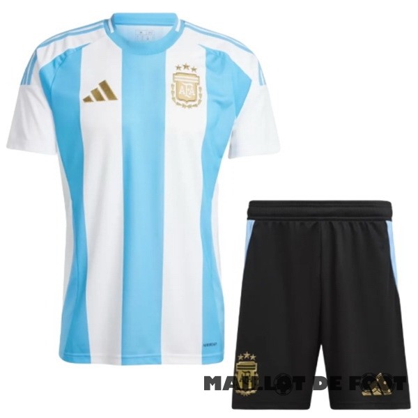 Foot Maillot Pas Cher Domicile Conjunto De Homme Argentine 2024 Bleu Blanc