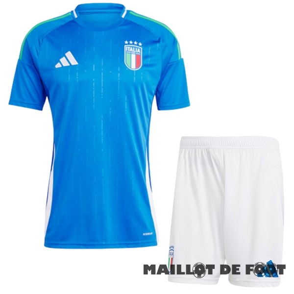 Foot Maillot Pas Cher Domicile Conjunto De Homme Italie 2024 Bleu