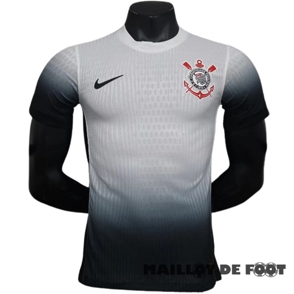 Foot Maillot Pas Cher Domicile Joueurs Maillot Corinthians Paulista 2024 2025 Blanc Noir