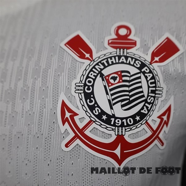 Foot Maillot Pas Cher Domicile Joueurs Maillot Corinthians Paulista 2024 2025 Blanc Noir