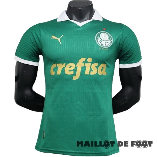 Foot Maillot Pas Cher Domicile Joueurs Maillot Palmeiras 2024 2025 Vert