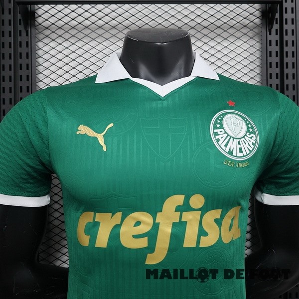 Foot Maillot Pas Cher Domicile Joueurs Maillot Palmeiras 2024 2025 Vert