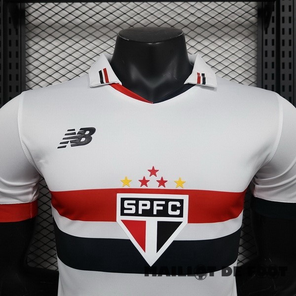 Foot Maillot Pas Cher Domicile Joueurs Maillot São Paulo 2024 2025 Blanc