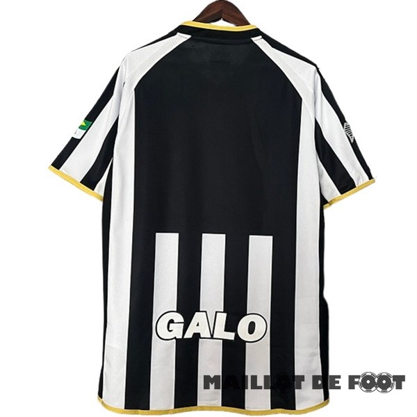 Foot Maillot Pas Cher Domicile Maillot Atlético Mineiro Retro 2003 Blanc Noir