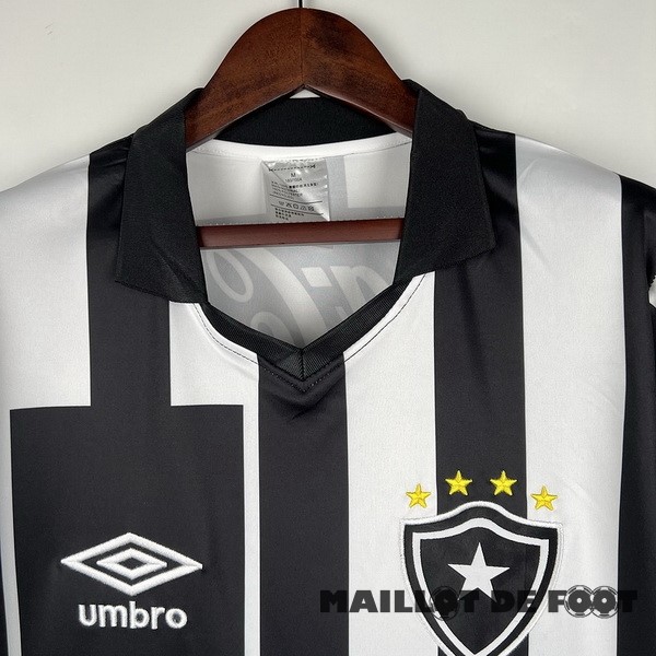 Foot Maillot Pas Cher Domicile Maillot Botafogo Retro 1992 Noir Blanc