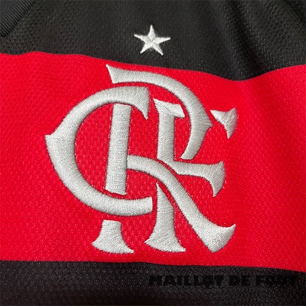 Foot Maillot Pas Cher Domicile Maillot Femme Flamengo 2024 2025 Rouge Noir