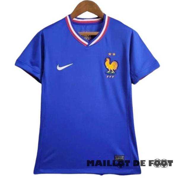 Foot Maillot Pas Cher Domicile Maillot Femme France 2024 Bleu