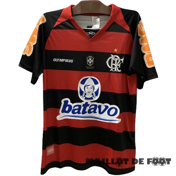 Foot Maillot Pas Cher Domicile Maillot Flamengo Retro 2010 Rouge