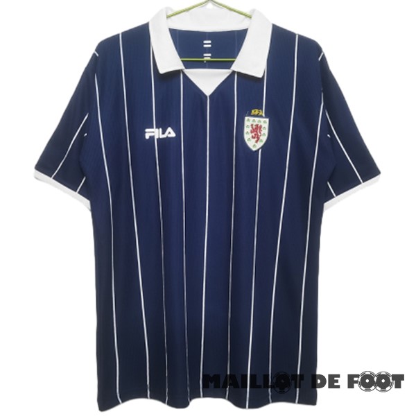 Foot Maillot Pas Cher Domicile Maillot Écosse Retro 2002 Bleu