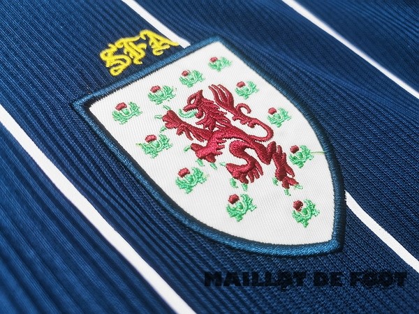 Foot Maillot Pas Cher Domicile Maillot Écosse Retro 2002 Bleu