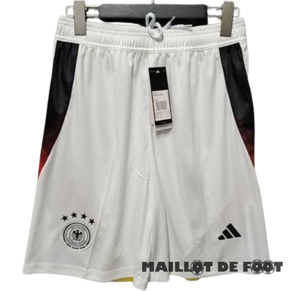 Foot Maillot Pas Cher Domicile Pantalon Allemagne 2024 Blanc